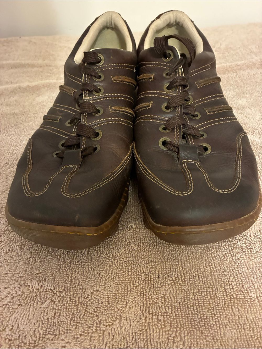 Dr. Martens Men's size 14M Brown Lace-Up Sneakers - Picture 2 of 6